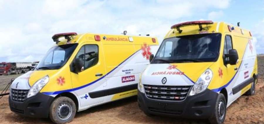 Ambulâncias do Serviço de Transporte Sanitário foram adquiridas com recursos próprios do Estado(Foto: Thiago Henrique)
